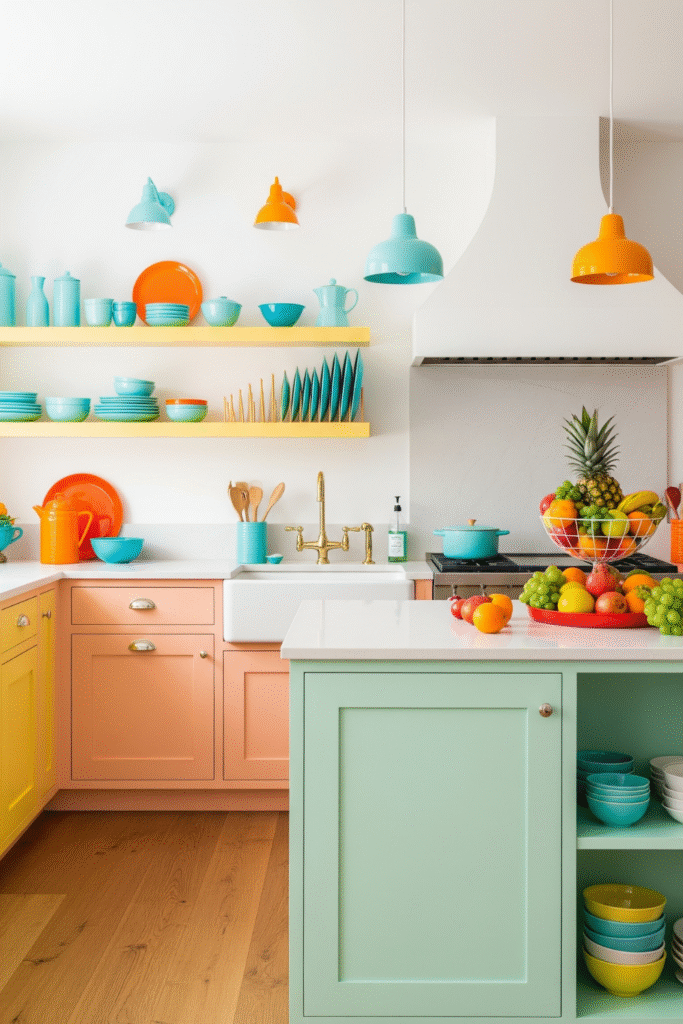 bold and bright colors 