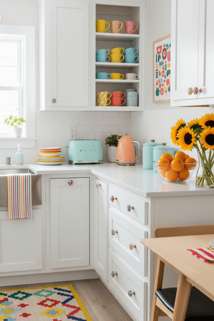 Simple Dopamine Decor Kitchen Ideas