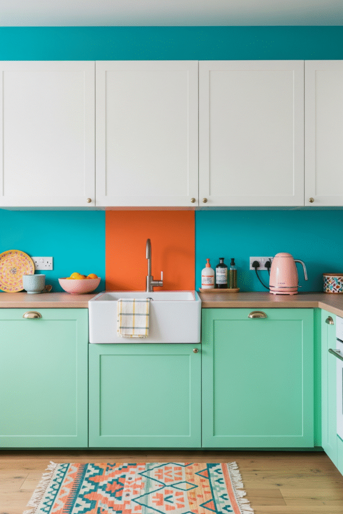 Color Blocking and Accents